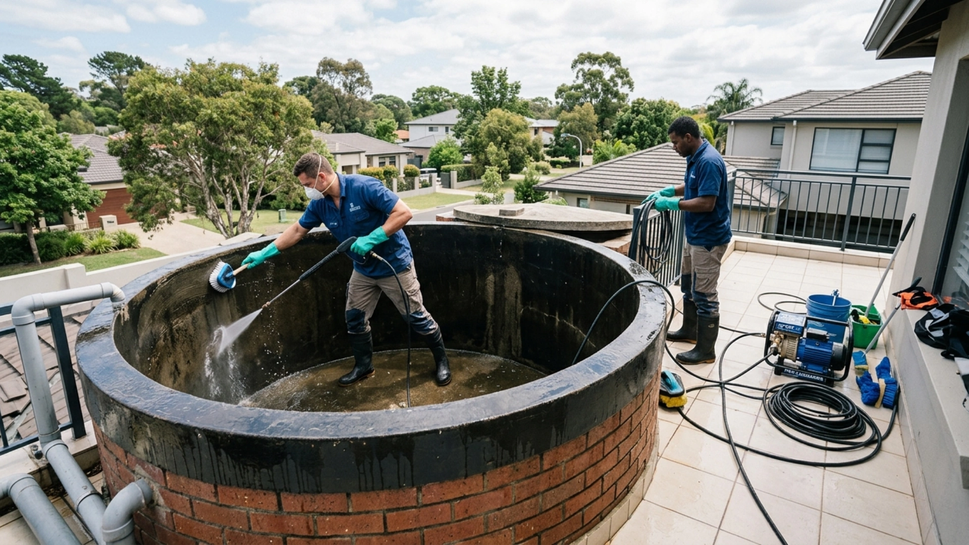 Water Tank Cleaning